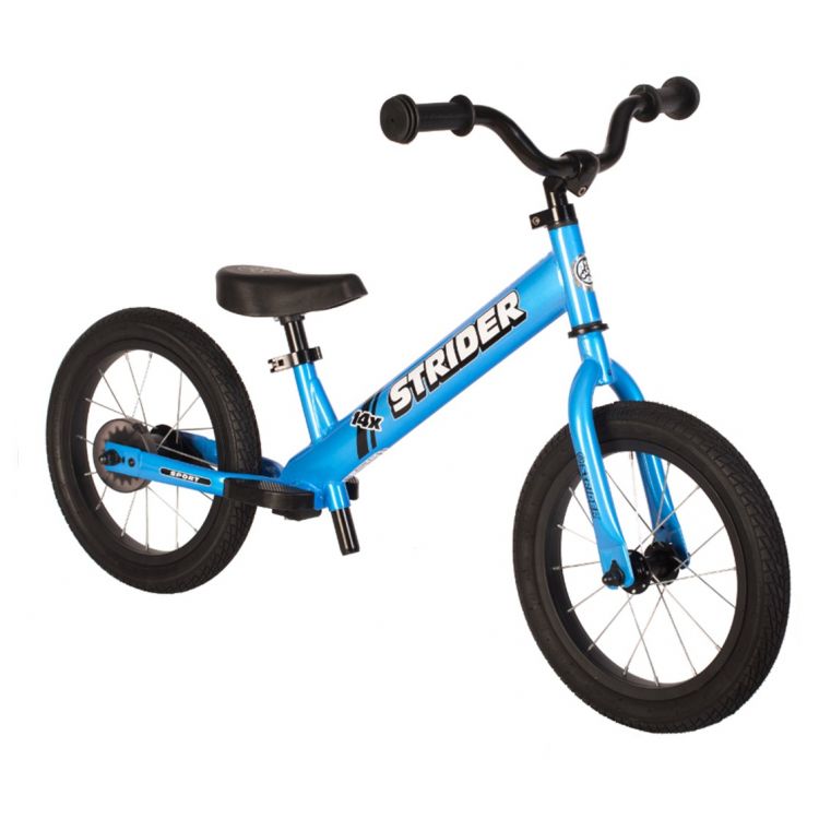 Strider 14X Sport Bicicleta Balance Azul Freno Contrapedal